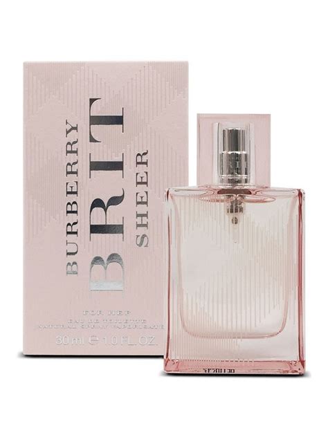 burberry brit sheer smell